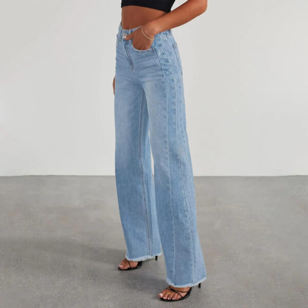 High Waisted Wide-Leg Jeans