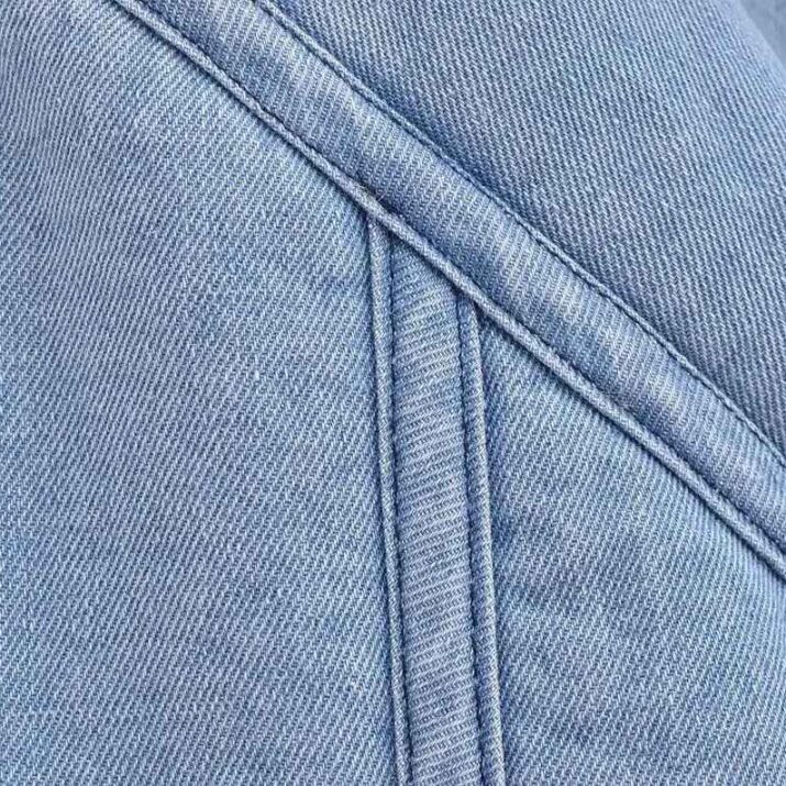 Denim Jacket with Shearling Lining - Image 20