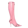 Stiletto Pointed Toe Knee-high Boots