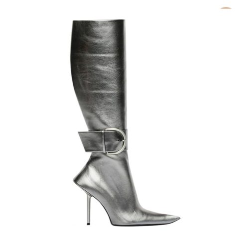 Stiletto Buckle Tall Boots