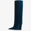 Wedge Heel Knee-High Boots