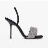 Sparkle Square Toe Stilettos sandals