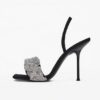 Sparkle Square Toe Stilettos sandals