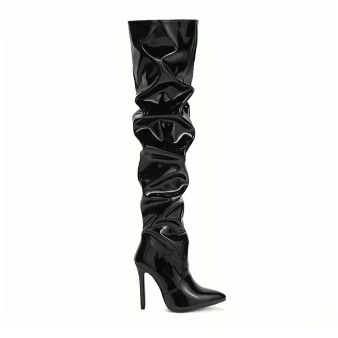 Stiletto Over Knee Boots - Stiletto over knee boots