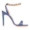 High Heeled Ankle Strap Sandals