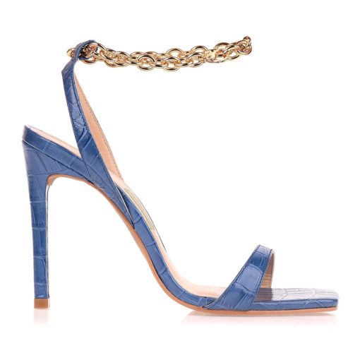 High Heeled Ankle Strap Sandals