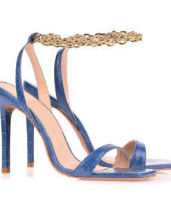 High Heeled Ankle Strap Sandals