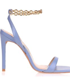 High Heeled Ankle Strap Sandals