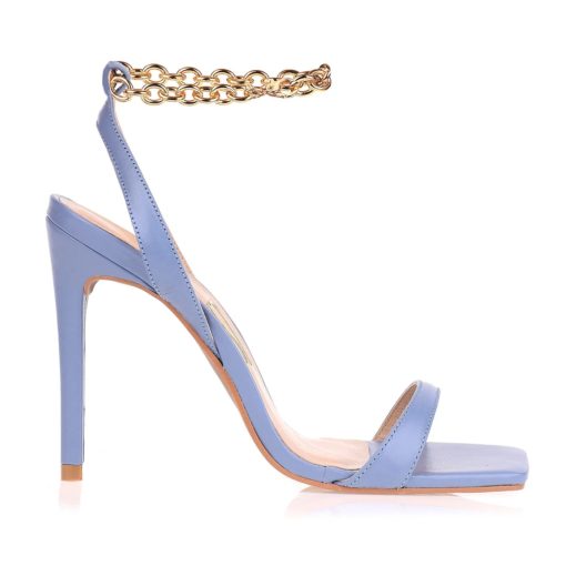 High Heeled Ankle Strap Sandals