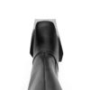 Patent Leather Metal Heel Boots