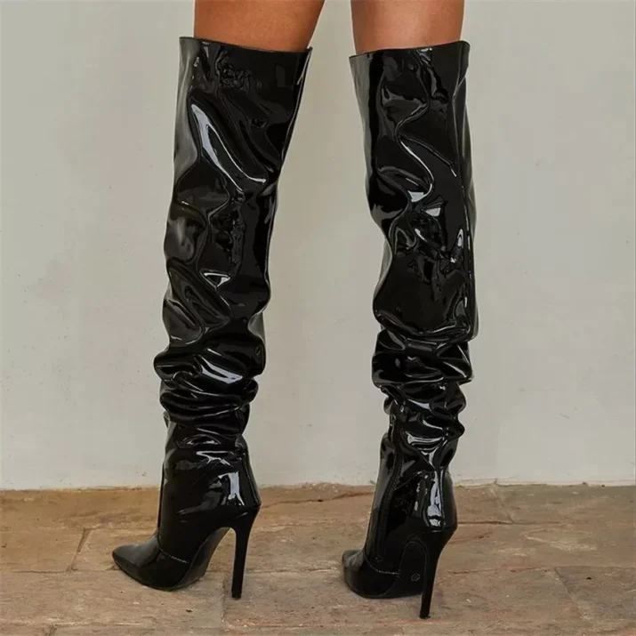 Stiletto Over Knee Boots - Image 4
