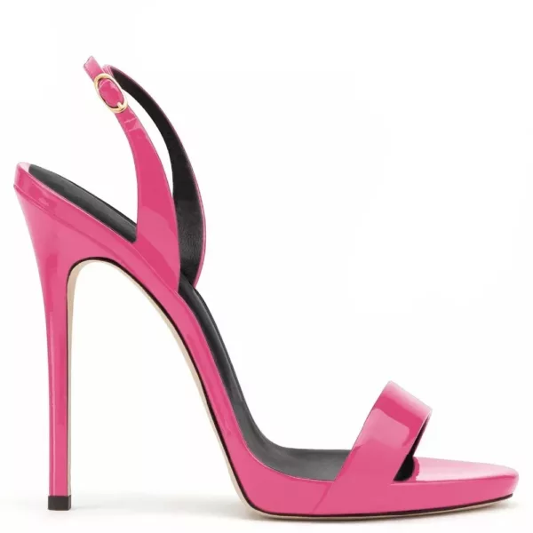 Slingback High Heel Sandals
