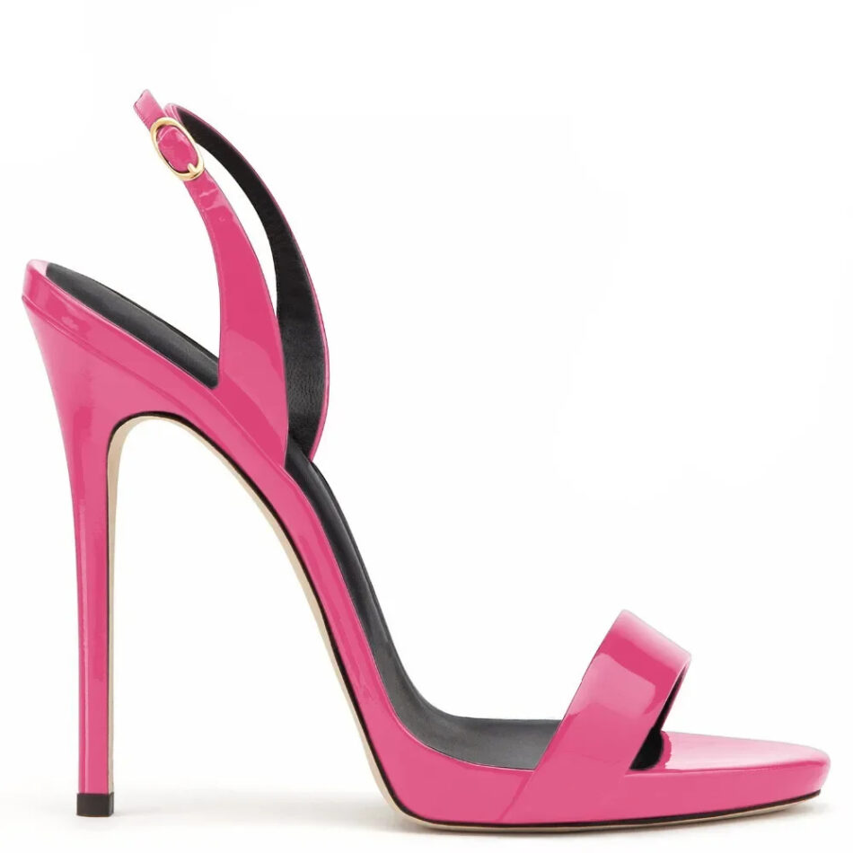 Slingback High Heel Sandals