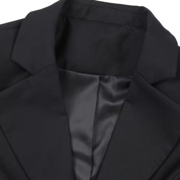 Denim Sleeve Belted Coat