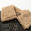 Brown Shearling Leather Jacket