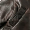 Brown Shearling Leather Jacket