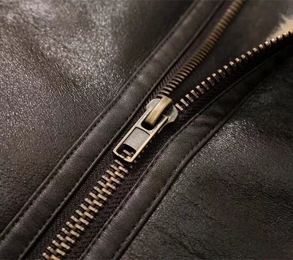 Brown Shearling Leather Jacket