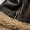 Brown Shearling Leather Jacket