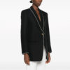 Black Shawl Collar Blazer