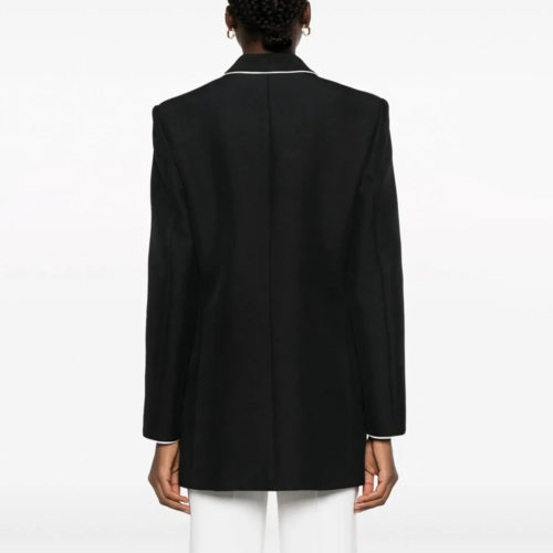 Black Shawl Collar Blazer