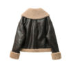 Brown Shearling Leather Jacket