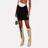 Wedge Heel Knee-High Boots