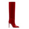 Patent Leather Knee-High Boots