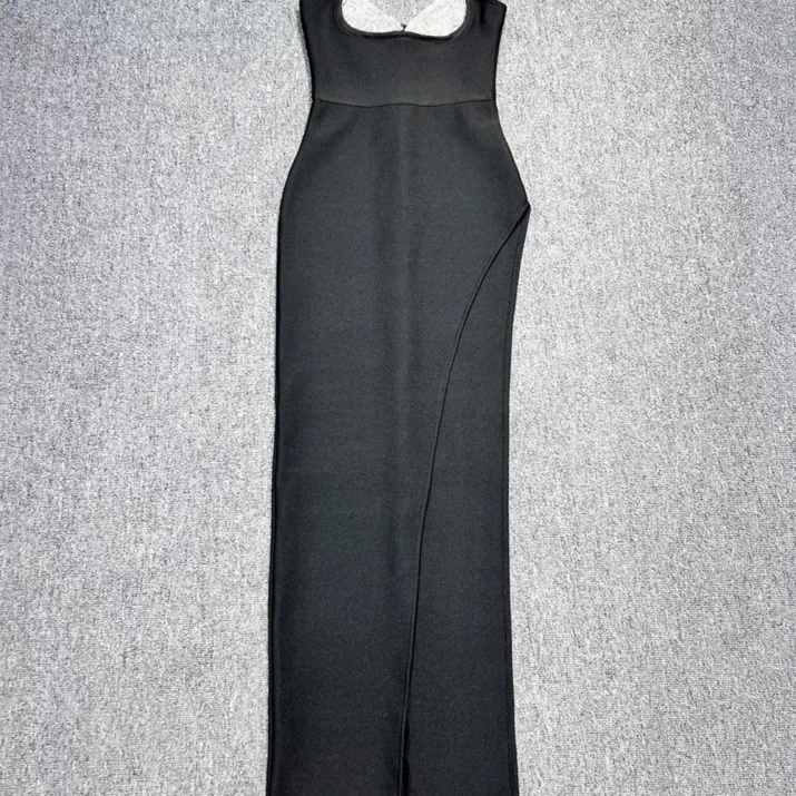 Spaghetti Strap V-Neck Dress