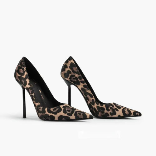 Leopard Print High Heel Pumps