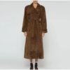 Vintage Brown Suede Coat