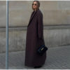 Oversized Lapel Woolen Overcoat