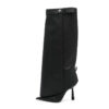 Black Avant-Garde Stiletto Boots