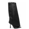 Black Avant-Garde Stiletto Boots