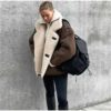 Vintage Brown Shearling Jacket for women - Beniz Kloset