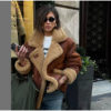 Aviator Shearling Leather Jacket