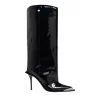 Glossy Patent Knee-High Boots for women - Beniz Kloset