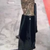 Glossy Patent Knee-High Boots in black - Beniz Kloset