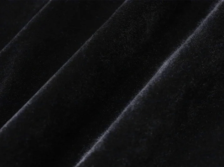 Strapless Velvet Mini Dress - Image 13