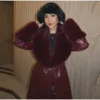 Burgundy Coat