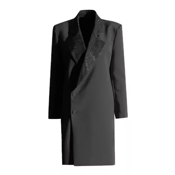 Rhinestone Blazer Dress - Beniz Kloset - online shop