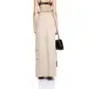 High-Waisted Utility Long Skirt - Beniz Kloset