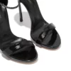 Minimalist Patent Stiletto Sandals