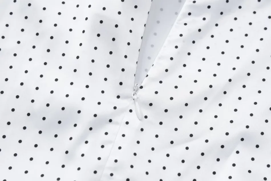 Dotted Spaghetti Strap Midi Dress