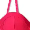 Red Corset Mesh Sheer Bodysuit - Beniz Kloset Online Shop Women Clothing