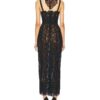 lace see through dress