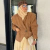 Vintage Suede Oversized Jacket 5