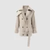 Oversized Short Trench Coat