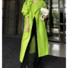 Lime Green Trench Coat