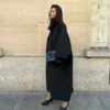 Oversized Batwing Sleeve Coat