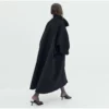 Oversized Batwing Sleeve Coat